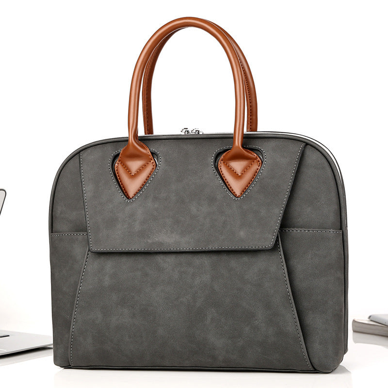 Folding laptop bag