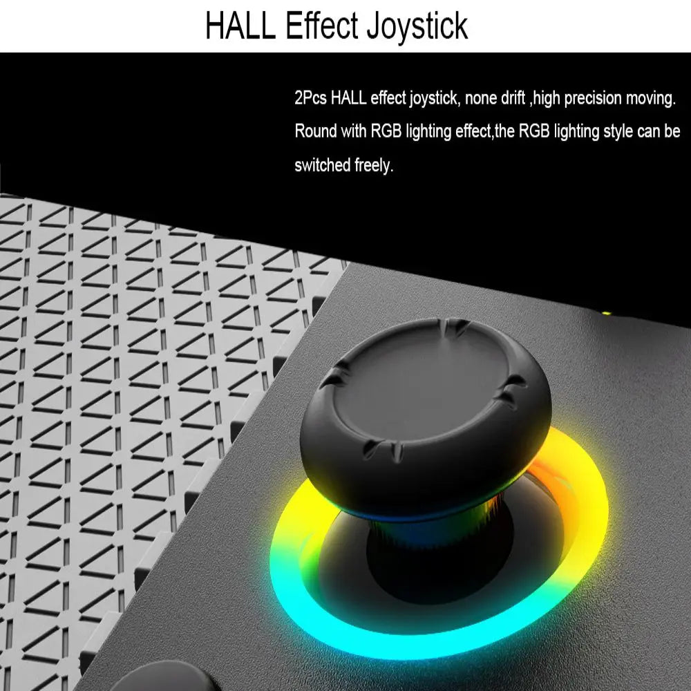 Wireless Gamepad Video Game Stick Video Game Console Controller With Hall Rocker Game Controller For Retro Games Kid Xmas Gift
