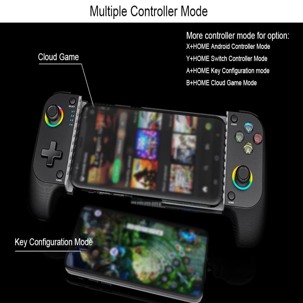 Wireless Gamepad Video Game Stick Video Game Console Controller With Hall Rocker Game Controller For Retro Games Kid Xmas Gift