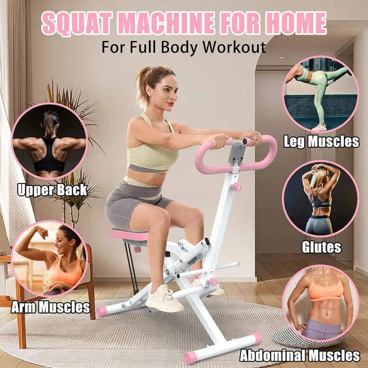 Home Multi-functional Indoor Horseback Riding Machine for Abdominal Muscle Training Hip Lift Fitness Equipment for Abdomen