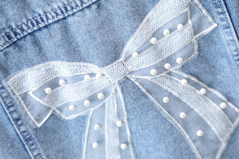 Kids Casual Vest Girl Denim Vest Light Blue Jeans Jacket Autumn Sleeveless Loose Short Coat Children Waistcoats