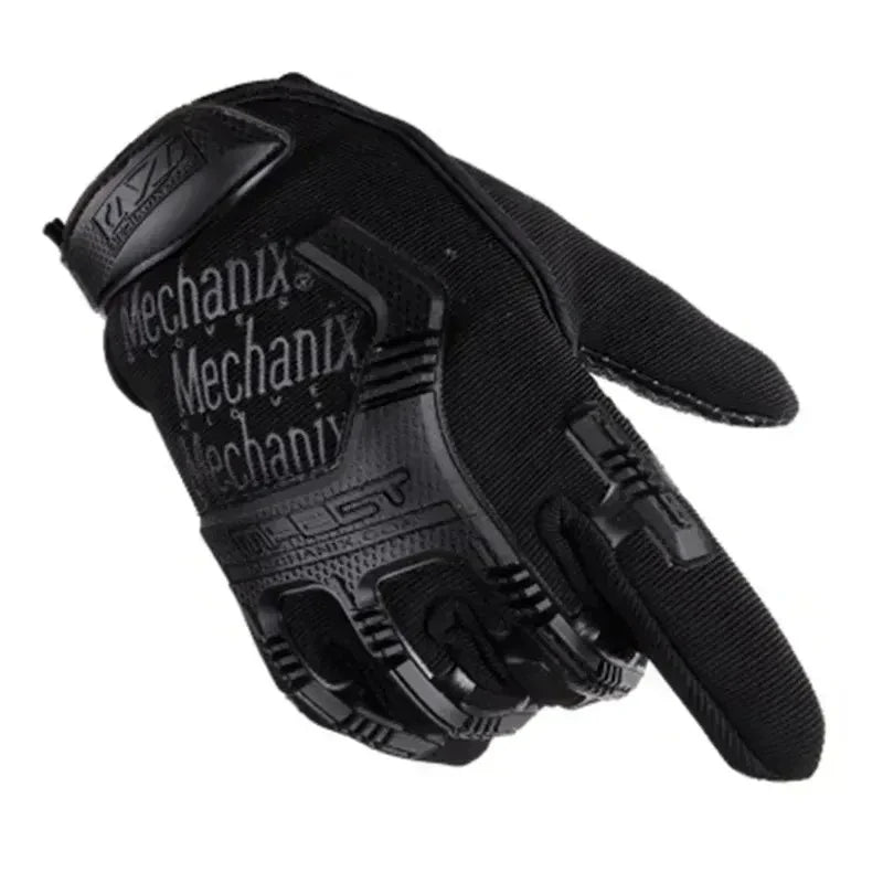 a pairSeals Full Finger Protective Gloves Male Training Fighting Outdoor Bicycle Riding Camouflage Gloves