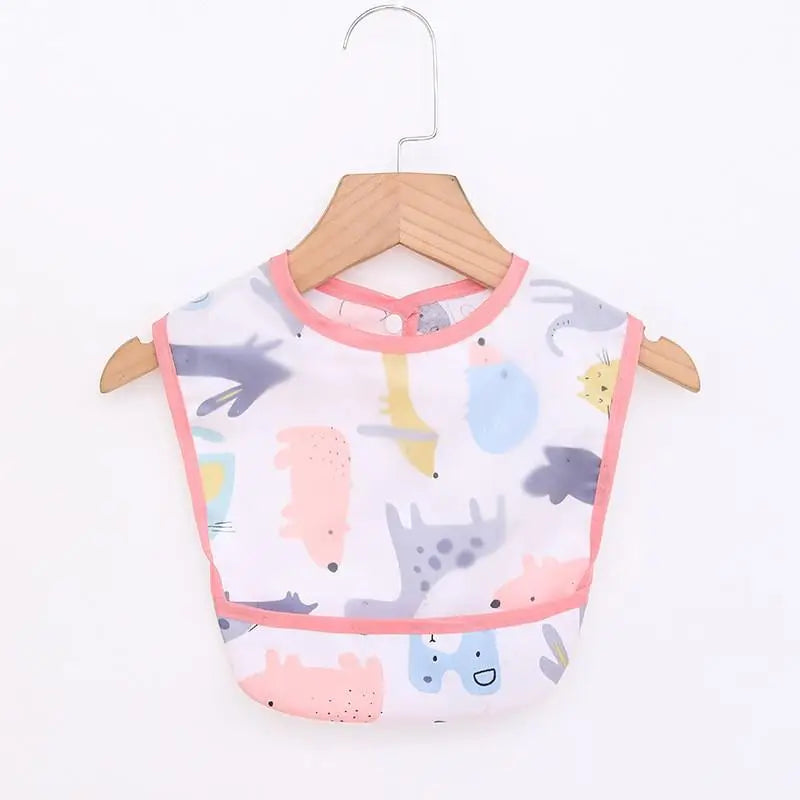 Baby Apron Bibs Toddler Long Sleeve Scarf Waterproof Art Smock Feeding Bib Infant Boys Girls Kid Burp Cloth Bandana New Arrivals