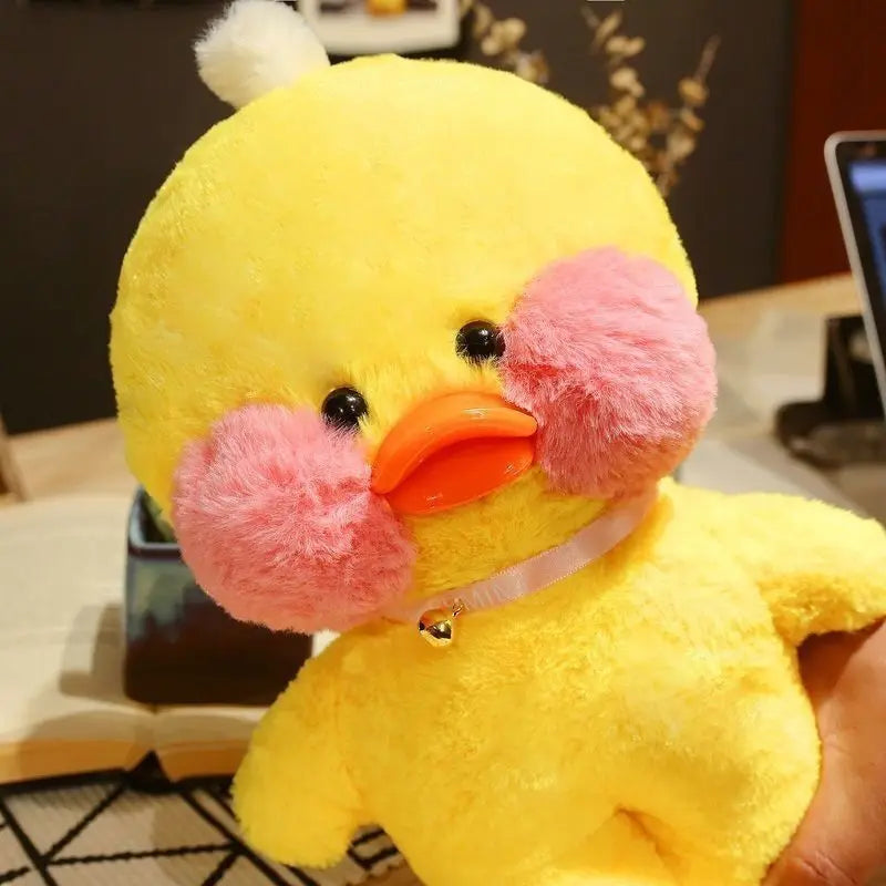 30cm Pato Plush Lalafanfan Duck Cute Stuffed Toys yellow Duck Hug Flifan Duck Kawaii Plushes Animal Plushies Pillow Soft Toy