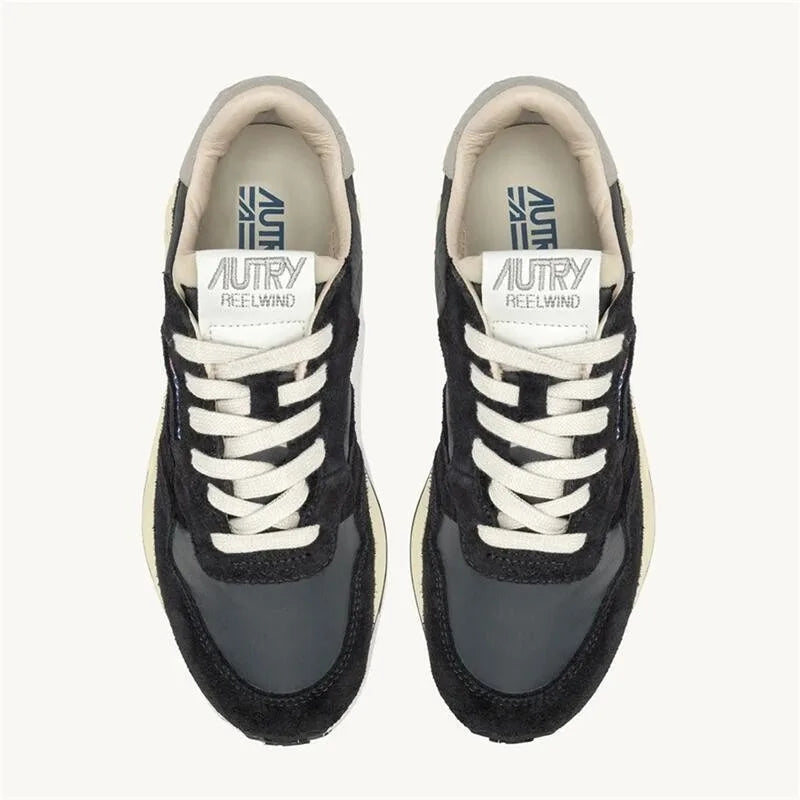 Unisex Couple Sneakers – Matching White Thick-Soled Shoes for Men and Women | Casual Sporty Style