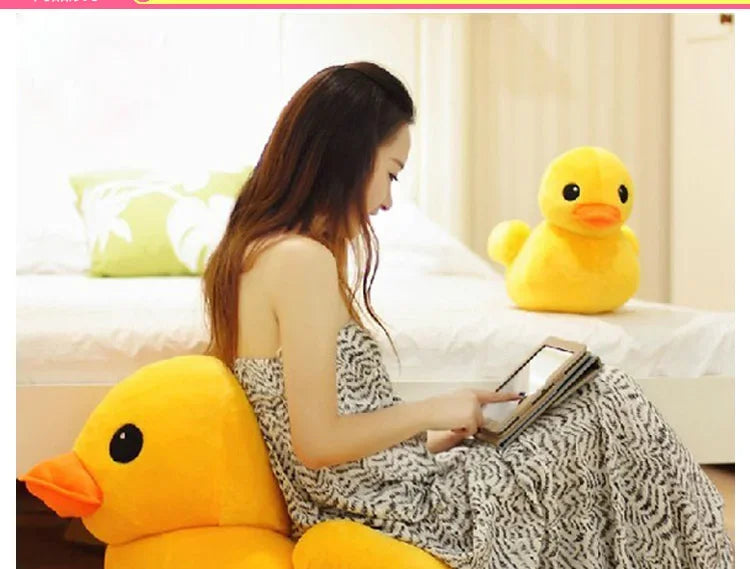 20/30/50CM Giant Yellow Duck Plush Animal Kawai's Little Duck Doll Wholesale Christmas Gifts