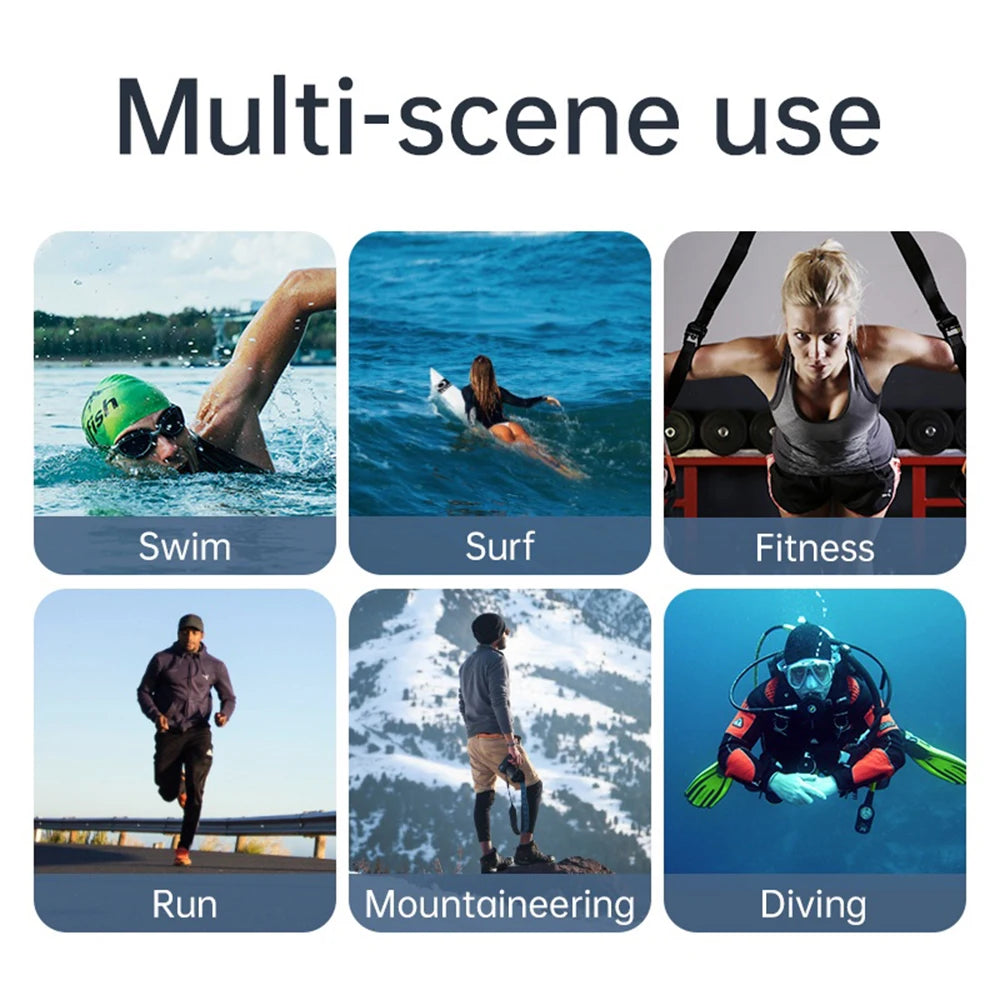 Xiaomi Bone Conduction Headset IPX8 32GB Bluetooth 5.3 Wireless Swimming Headphone With Microphone Waterproof Exercise Fitness