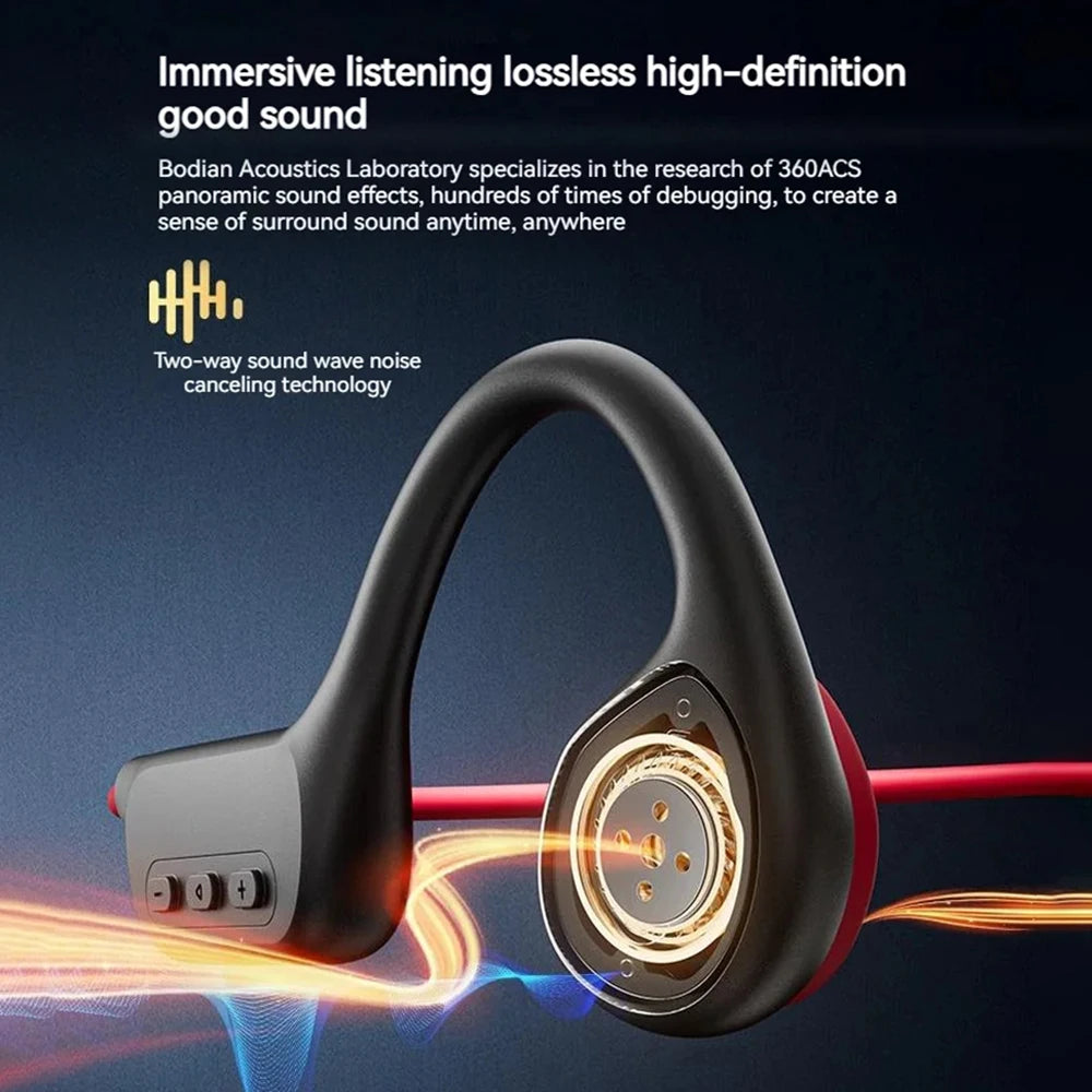 Xiaomi Bone Conduction Headset IPX8 32GB Bluetooth 5.3 Wireless Swimming Headphone With Microphone Waterproof Exercise Fitness