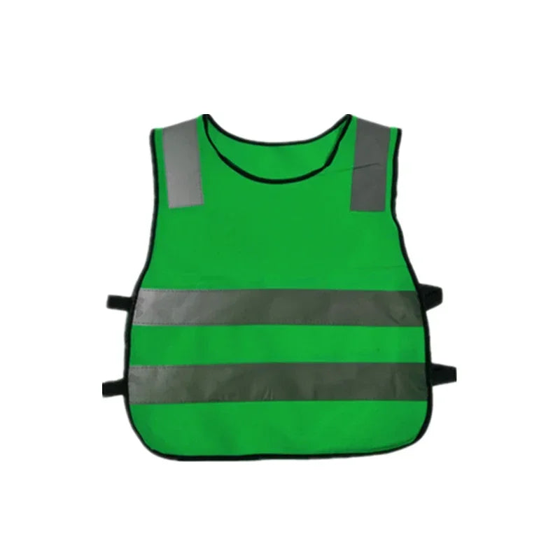 Children Kids Safety Reflective Apron Autumn Winter After School Reflective Warning Apron High Visibility Aprons Reflector