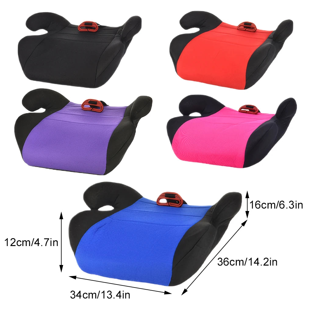 Car Safety Kid Baby Increased Booster Seat Cushion Pad Safe Seat Sturdy Children Baby Increased Seat Pad for 3-12 Years Old Chi