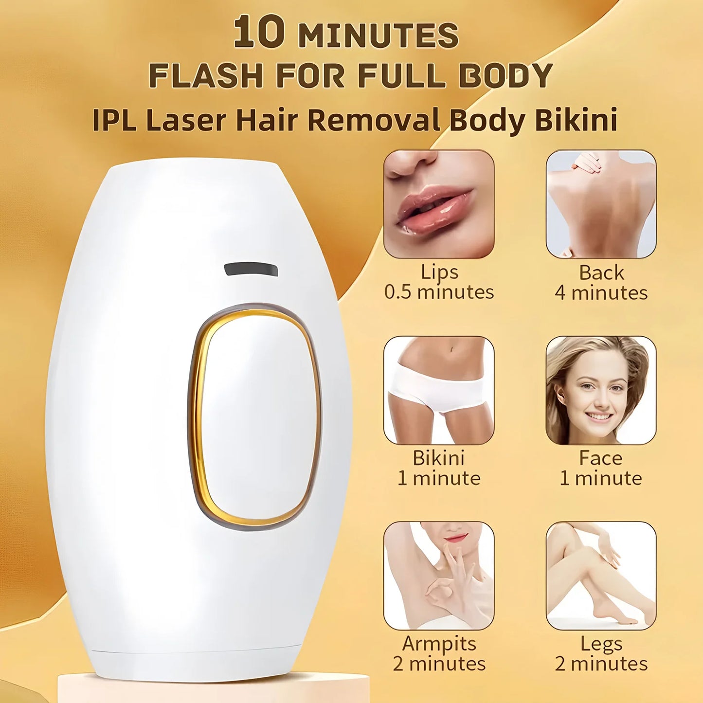 Hair Laser Depilator Electric Painless Depilator Home IPL Pulses Hair Removal Handset Women Men Painless Razor Tool