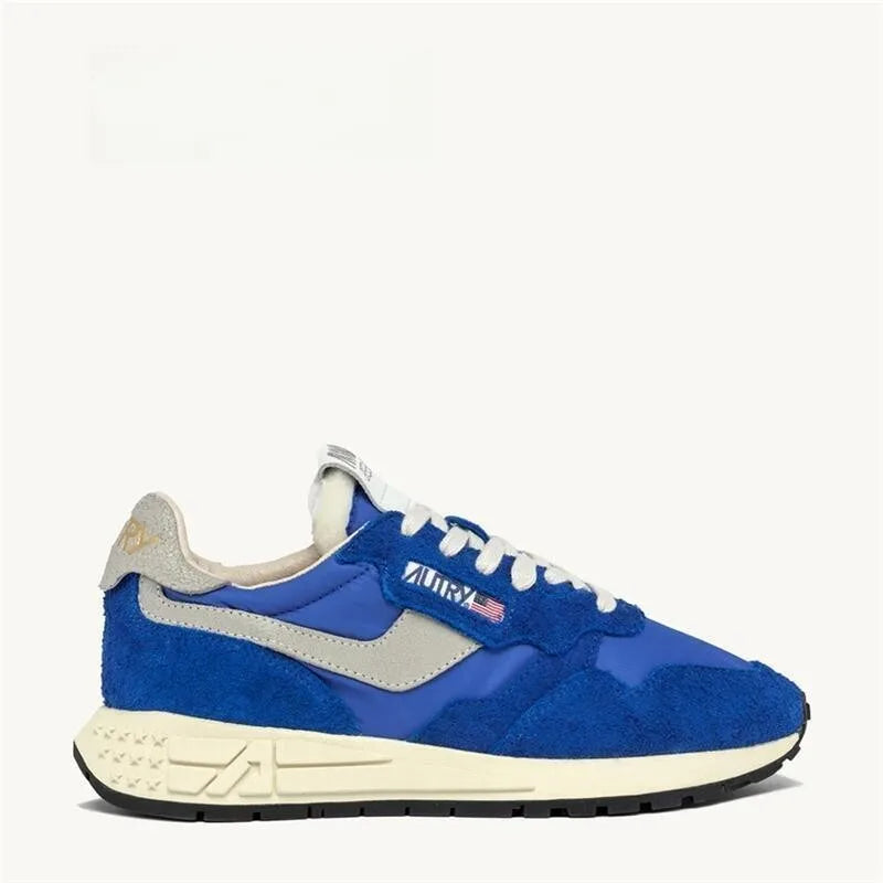 Unisex Couple Sneakers – Matching White Thick-Soled Shoes for Men and Women | Casual Sporty Style