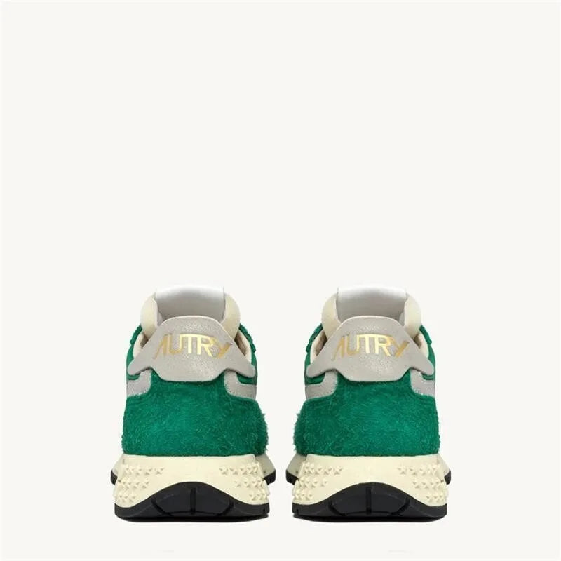 Unisex Couple Sneakers – Matching White Thick-Soled Shoes for Men and Women | Casual Sporty Style