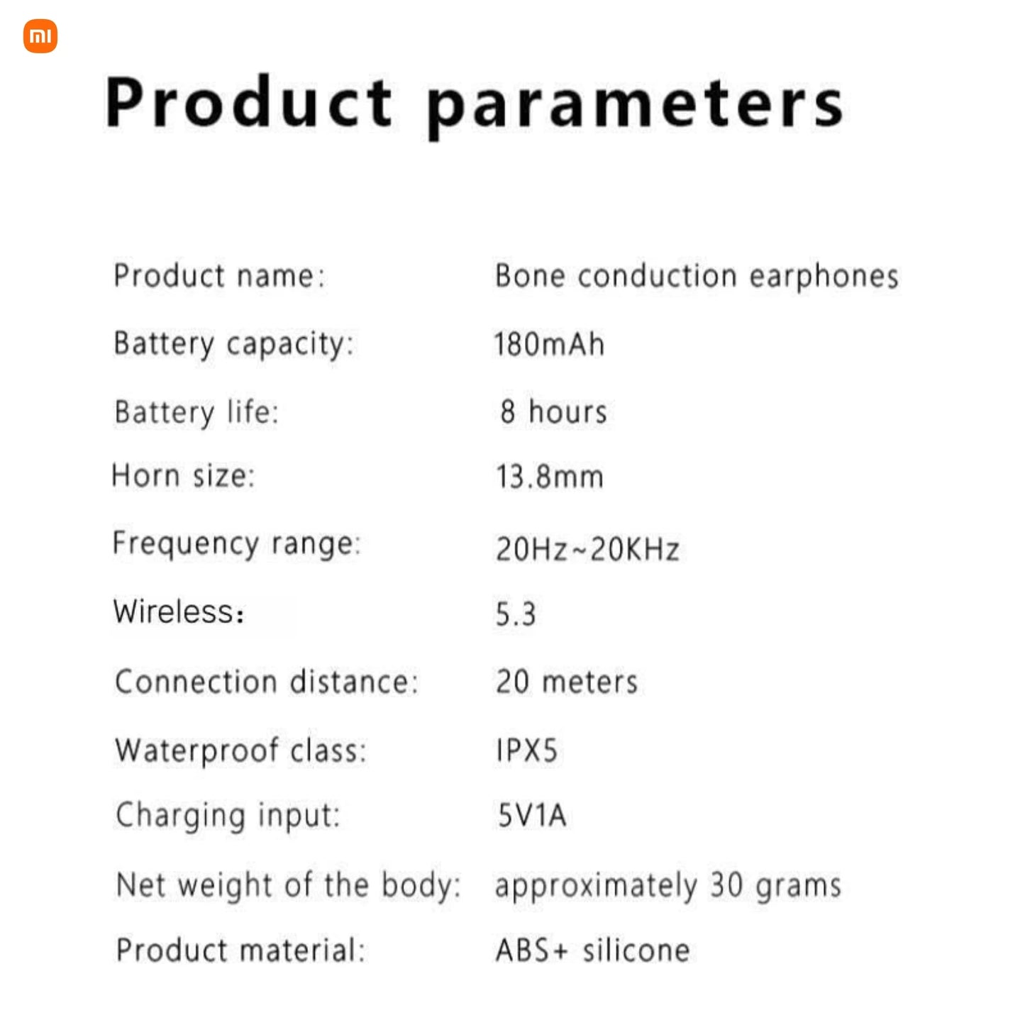 Xiaomi S3 Bone Conduction Wireless Headset Bluetooth 5.3 TWS Fashion Headphones HIFI Sports Running Waterproof Headphones