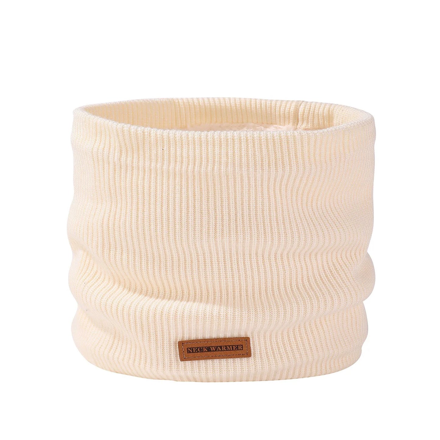 Thick Knitted Neck Scarf For Women Fashion Versatile Neck Scarf Winter Warm Turtleneck Warmer Cashmere Hot Handkerchief Ski Mask