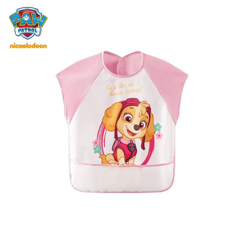 Paw Patrol Baby Bib Cartoon Waterproof Bibs Kids Girls Boys Smock Baby Bib Burp Clothes Saliva Towel Aprons Children Supplies