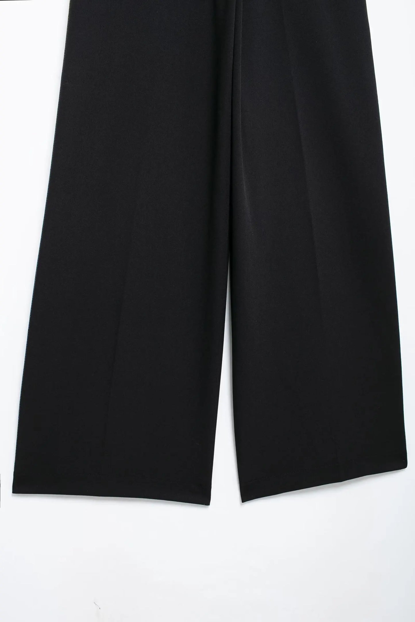 TRAFZA 2024 New Women Casual Black Trousers Suits Sports Short Jacket + Female Vinatge Black White Patchwork Baggy Pants Street