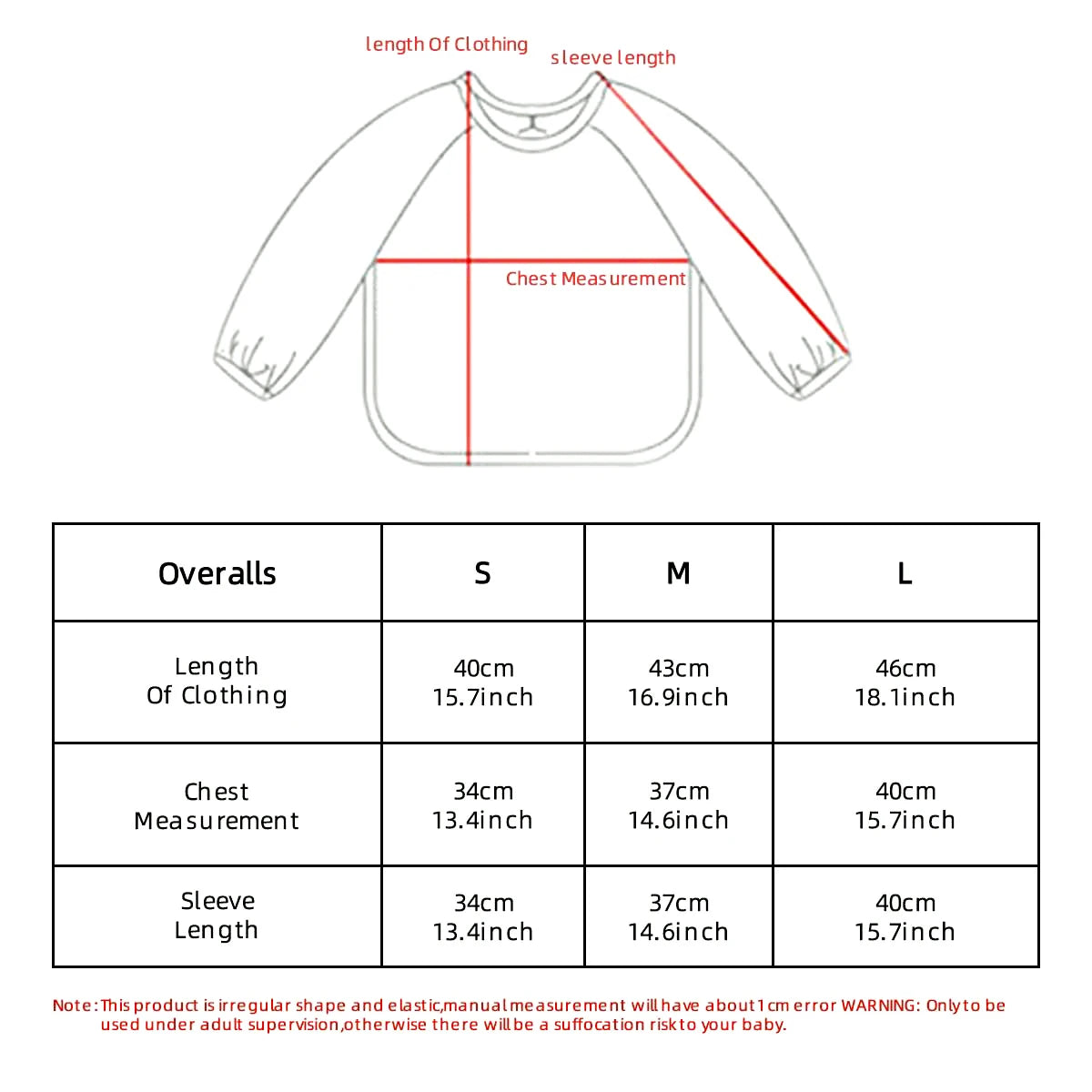 Baby Girls Apron Bibs Toddler Long Sleeve Scarf Waterproof Art Smock Feeding Bib Infant Boys Girls Kids Burp Cloth Bandana