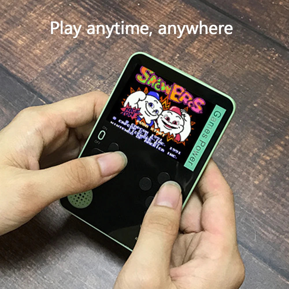 Ultra Thin K10 Retro Video Game Console Built-in 500 Classic Games 2.4 Inch Screen Portable Mini Handhled Game Player Game Boy