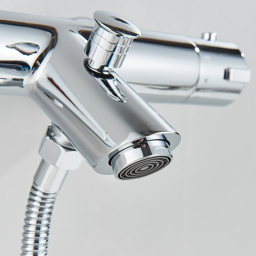 Thermostatic Shower Faucets Set Bathroom Thermostatic Mixer Tap Bathroom Mixer Mixing Valve Bathtub Faucet