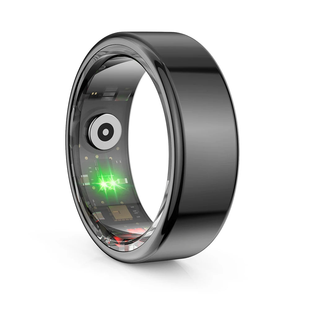 For Xiaomi Smart Ring Men Women Military Grade Titanium Steel Shell Health Monitoring IP68 & 3ATM Waterproof Multi-sport Modes