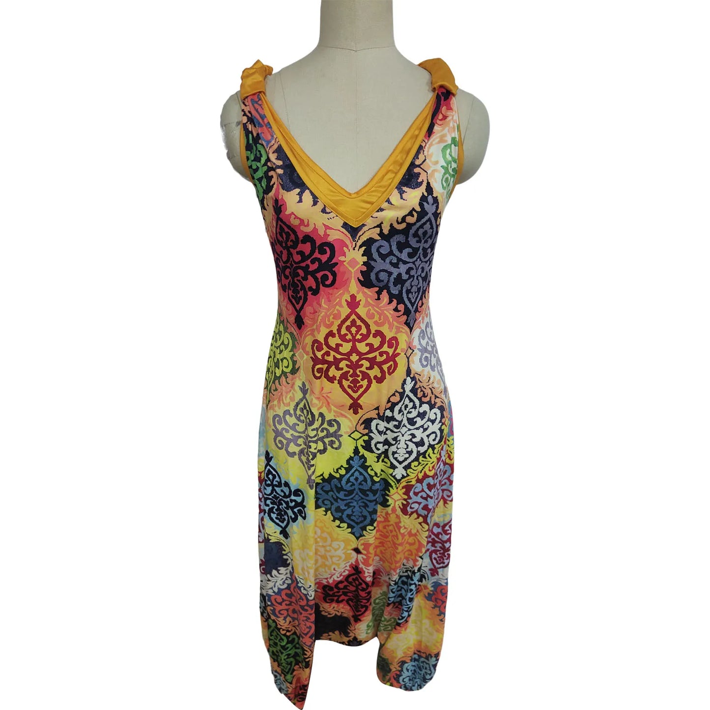 Vintage Womens Summer Playsuit Romper Jumpsuit Ladies Sleeveless Casual Floral Print Elegant High Waist Jumpsuits Комбинезоны