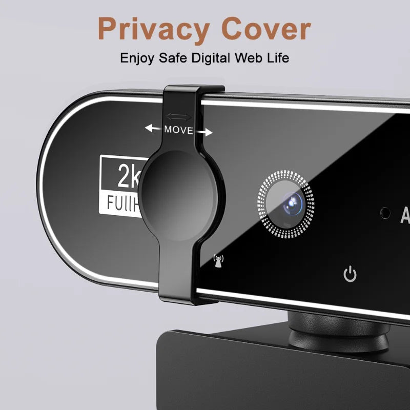 Xiaomi 4K Streaming Web Camera 2K Autofocus Full HD USB Webcam 1080P 60FPS With Microphone PC Laptop Video Shooting Camera 2025