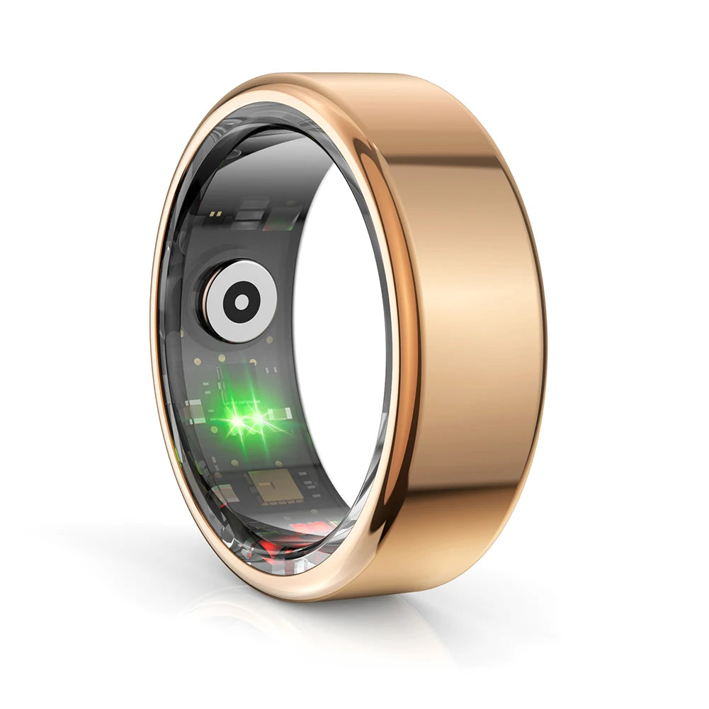 For Xiaomi Smart Ring Men Women Military Grade Titanium Steel Shell Health Monitoring IP68 & 3ATM Waterproof Multi-sport Modes