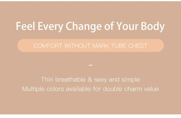 1Pc/3Pcs/Pack YMQJ Removable Padded Soft Ice Silk Traceless Women Brasseries Wire Free Seamless Bra For Women Strapless Bra