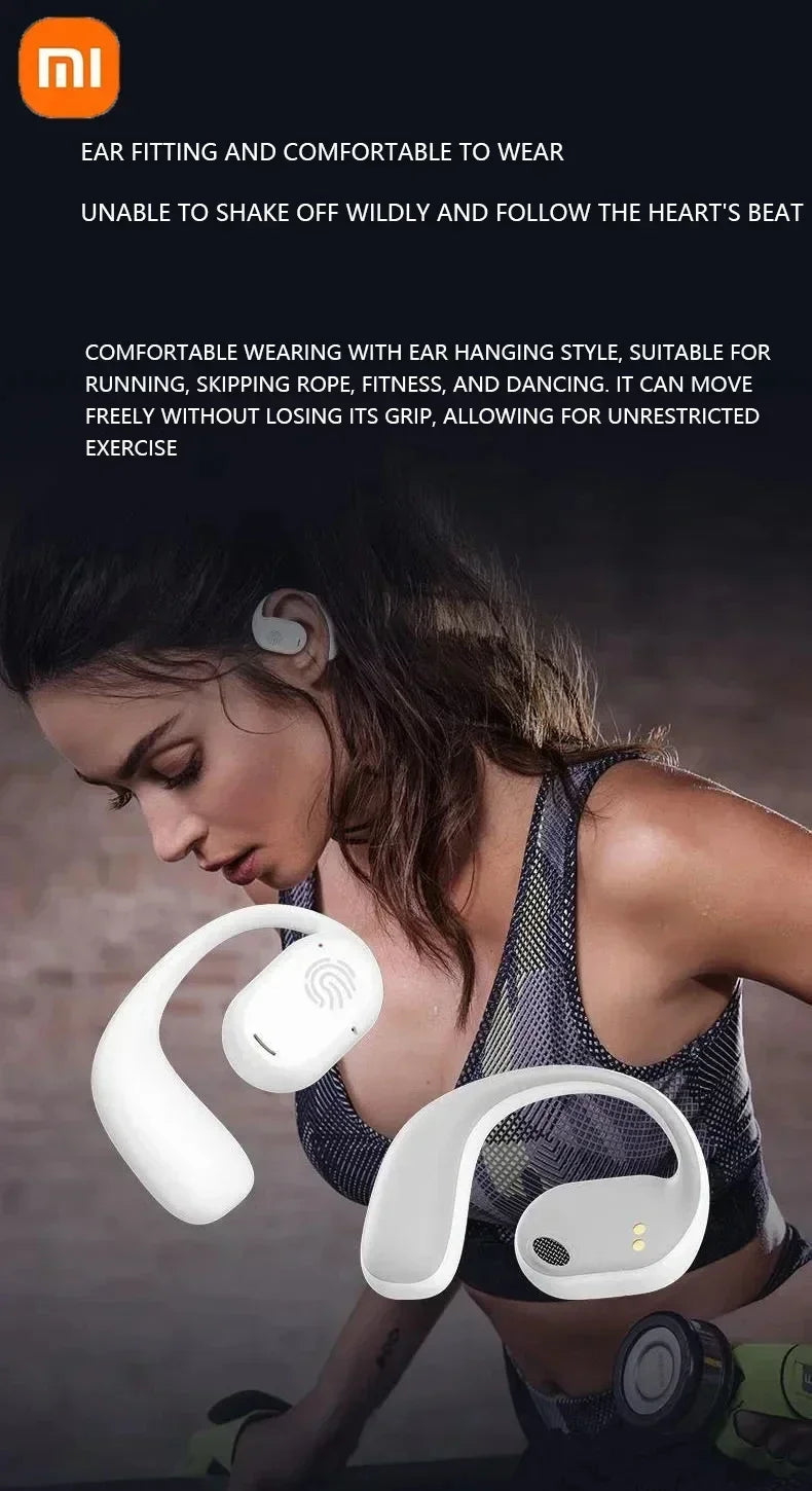 Xiaomi Bone Conduction Earbuds Sports Bluetooth 5.3 Wireless Headphones HiFi 9D Stereo Waterproof TWS Touch Noise Cancellation