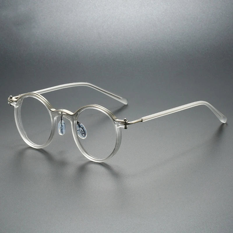 New Brand Design Men's Retro Round Reading Glasses Anti Blue Light Presbyopic Glasses Diopter +100 +150 +200 +250 +300 +350 +400