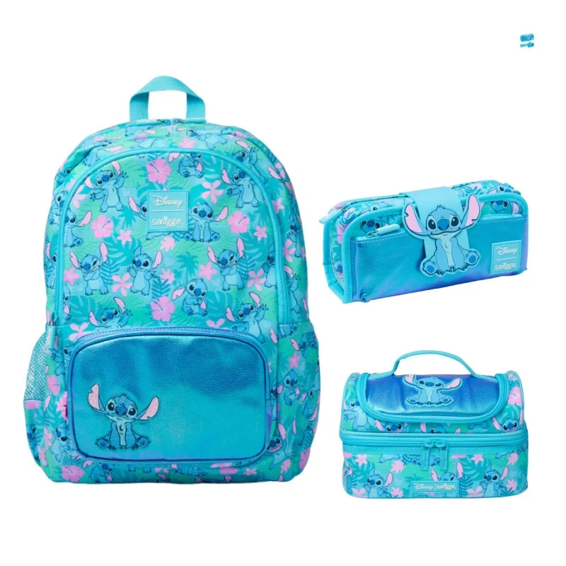 Genuine Smiggle Children Student School Bag 20th Anniversary Pen Case Lunch Bag Girl Gift A Must For School