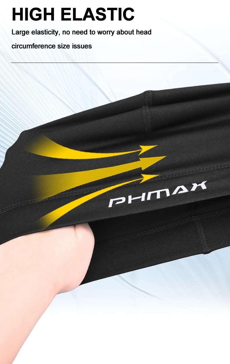 PHMAX Summer Breathable Cycling Cap Bicycle Hiking Fishing Hats Sport Tennis Elastic Hat Basketball Baseball Fashion Beanies