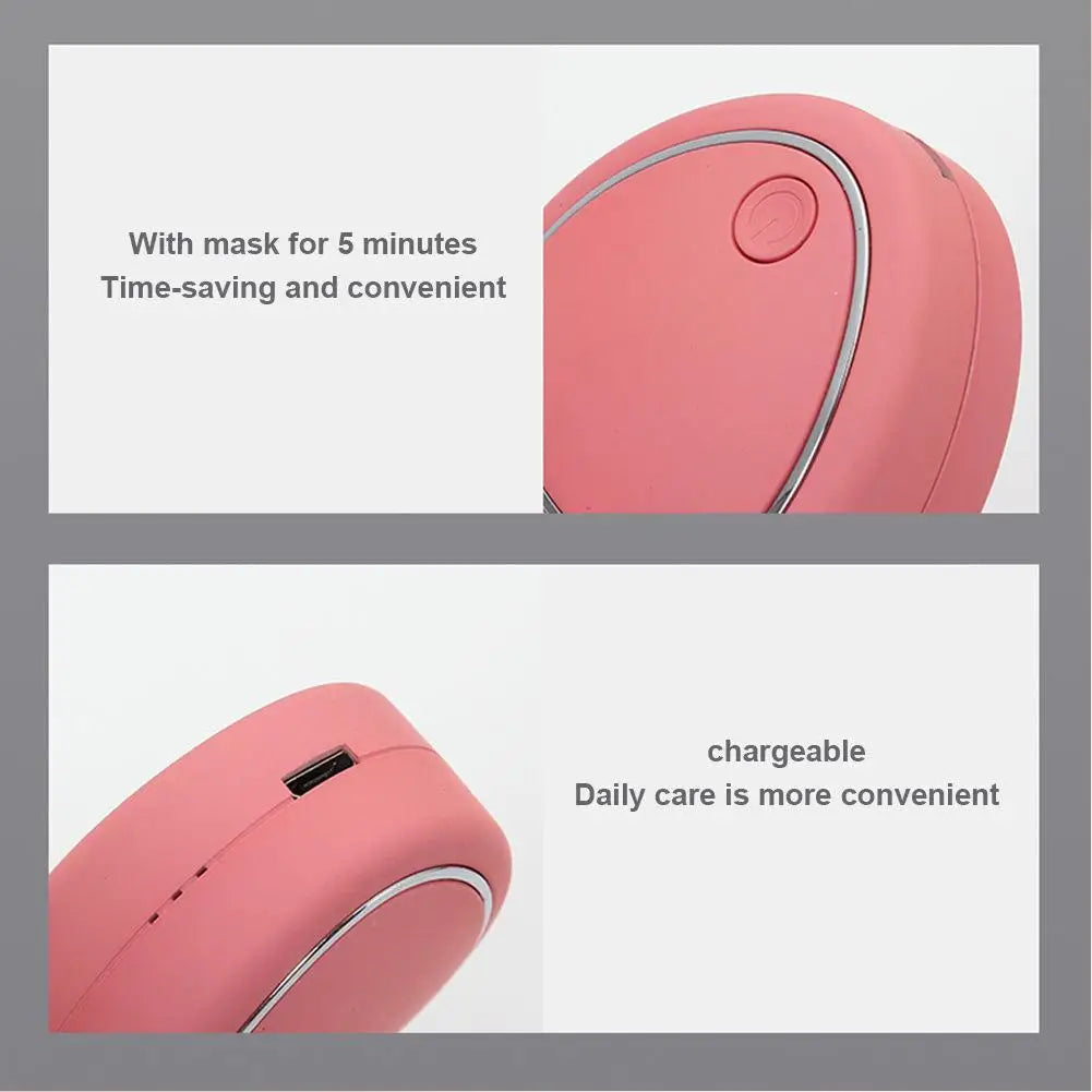 Portable Electric Face Lift Roller Massager EMS Sonic Facial Lifting Skin Tighten Massage to use after charging for 30 minutes