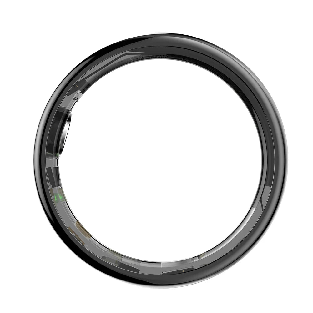 For Xiaomi Smart Ring Men Women Military Grade Titanium Steel Shell Health Monitoring IP68 & 3ATM Waterproof Multi-sport Modes