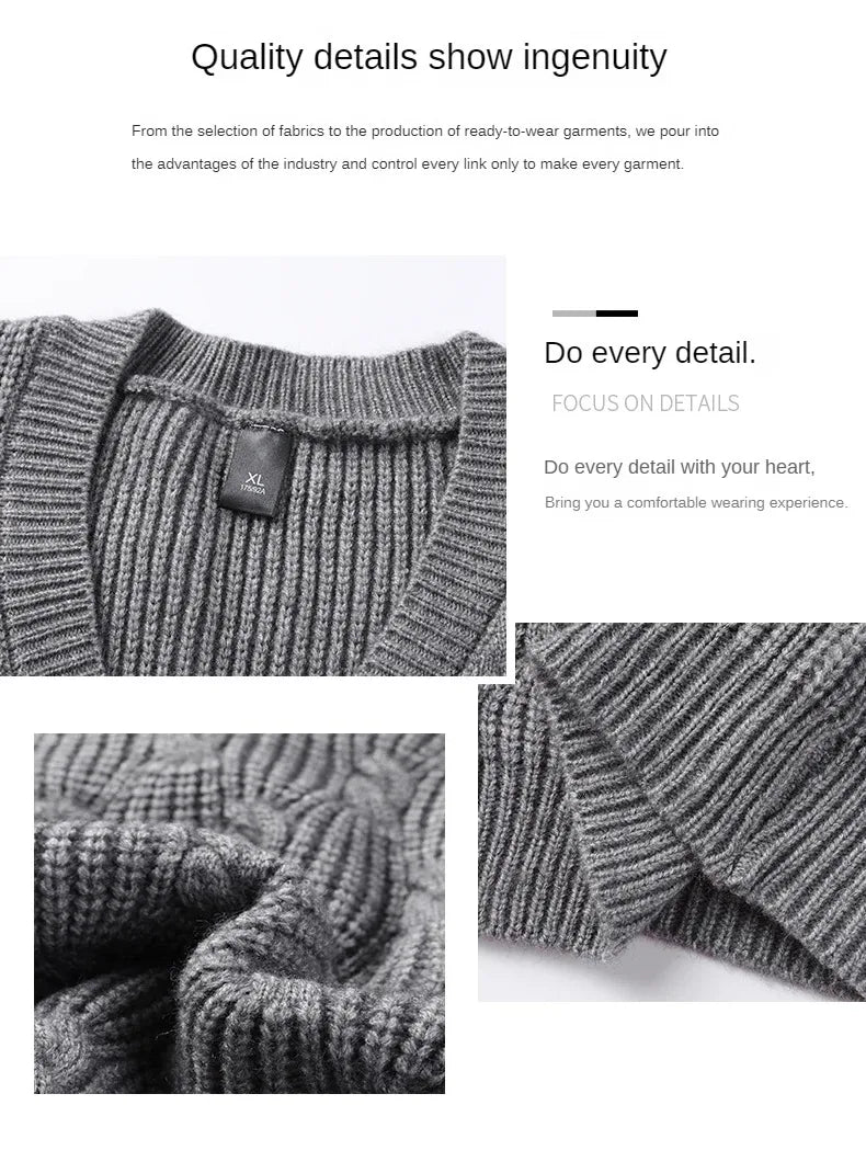 High End New Autum Winter Fashion Brand Knit Pullover V Neck Argyle Sweater Vest Mens Designer Sleeveless Casual Men Clothing
