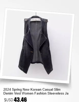 fashion Lace Beaded Denim Vest Women Cardigan 2025 New spring Sleeveless Jacket Fashion Loose Vintage jeans Waistcoat tide R359