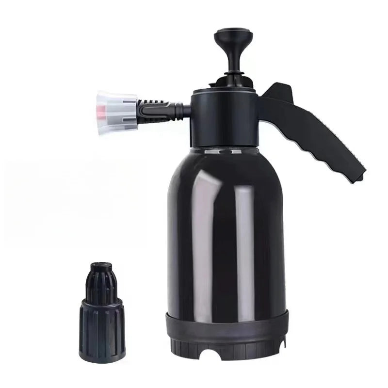 Car washing spray pot foam spray pot 2L spray type with pressure relief valve for household car spray hand pressure spray pot