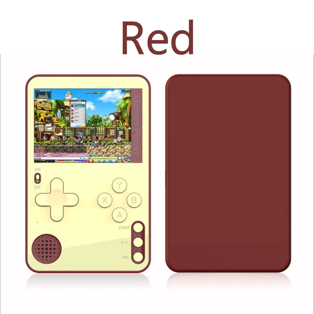 Ultra Thin K10 Retro Video Game Console Built-in 500 Classic Games 2.4 Inch Screen Portable Mini Handhled Game Player Game Boy
