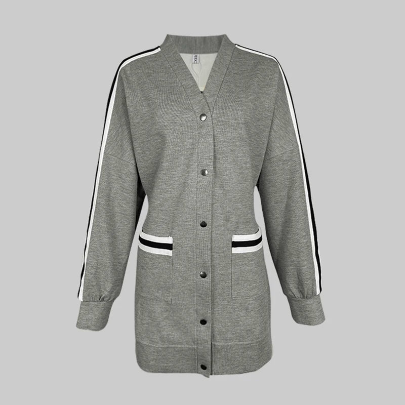 Krisstargirl Sports Jogging Suits for Women 2 Piece Sets Casual 2025 Spring Fall Long Pants Button Outwear Jacket 2 Piece Outfit