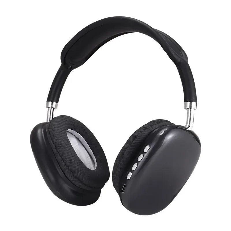Head Mounted Wireless Bluetooth Earphones Sports Headset Game with Charging Touch Control Earbuds Bass Earphones for Music