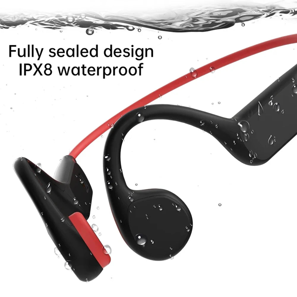 Xiaomi Bone Conduction Headset IPX8 32GB Bluetooth 5.3 Wireless Swimming Headphone With Microphone Waterproof Exercise Fitness
