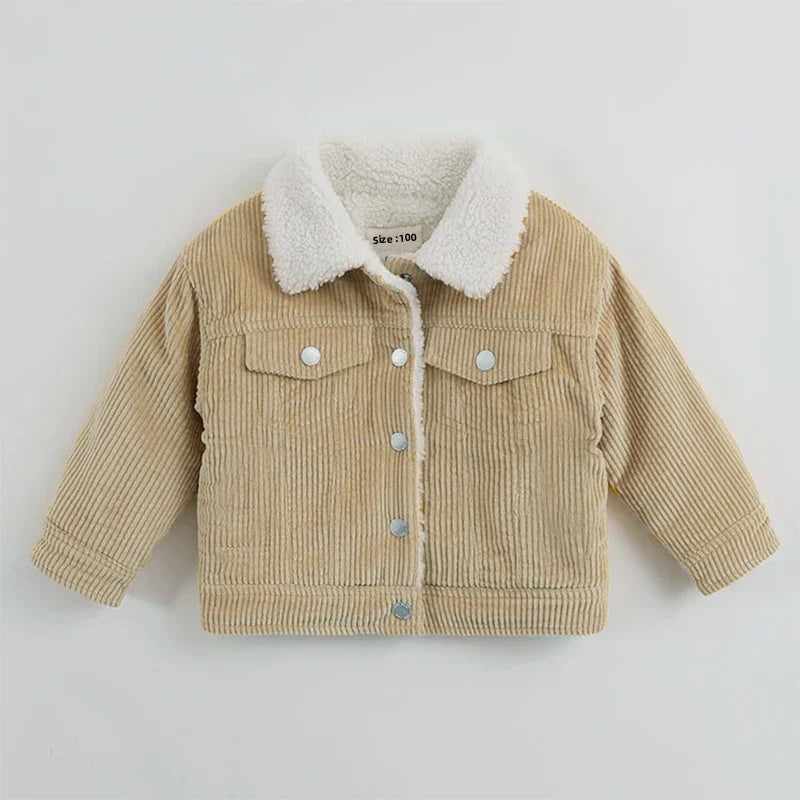 Kids Boy Jackets Autumn Winter Thicken Warm Coat Fashion Toddler Outerwear Clothing