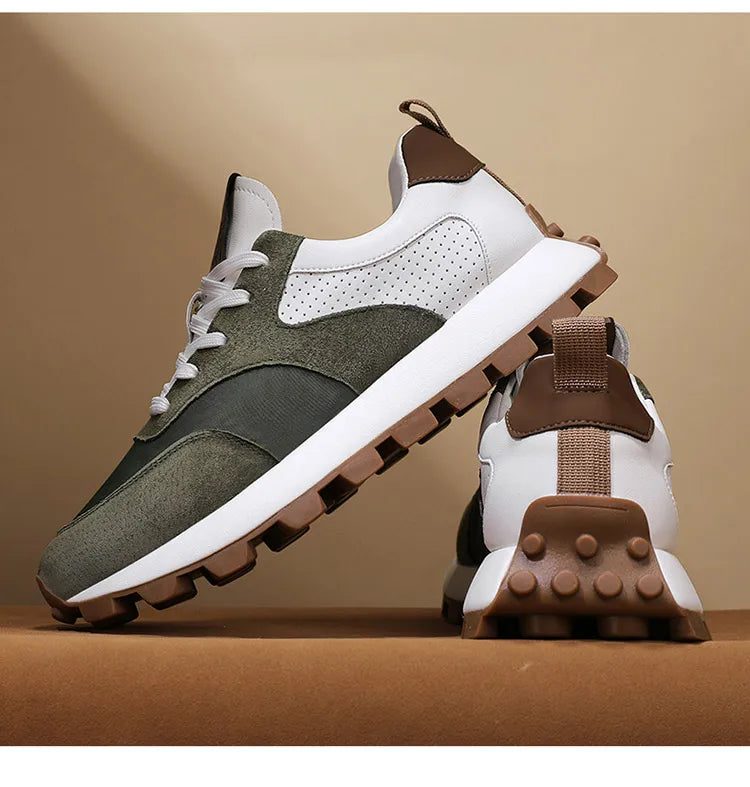 Fashion Men Sneakers Autumn Forrest Gump Shoes Lightweight Tenis Sports Shoes Thick Sole Platform Casual Shoes