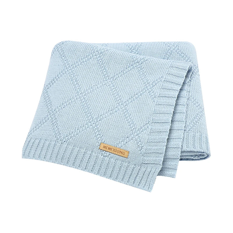 Cotton Baby Blankets Super Soft Newborn Infant Boy Girl Stroller Nursery Cover Quilts 90*70cm Toddler Outdoor Throw Playing Mats