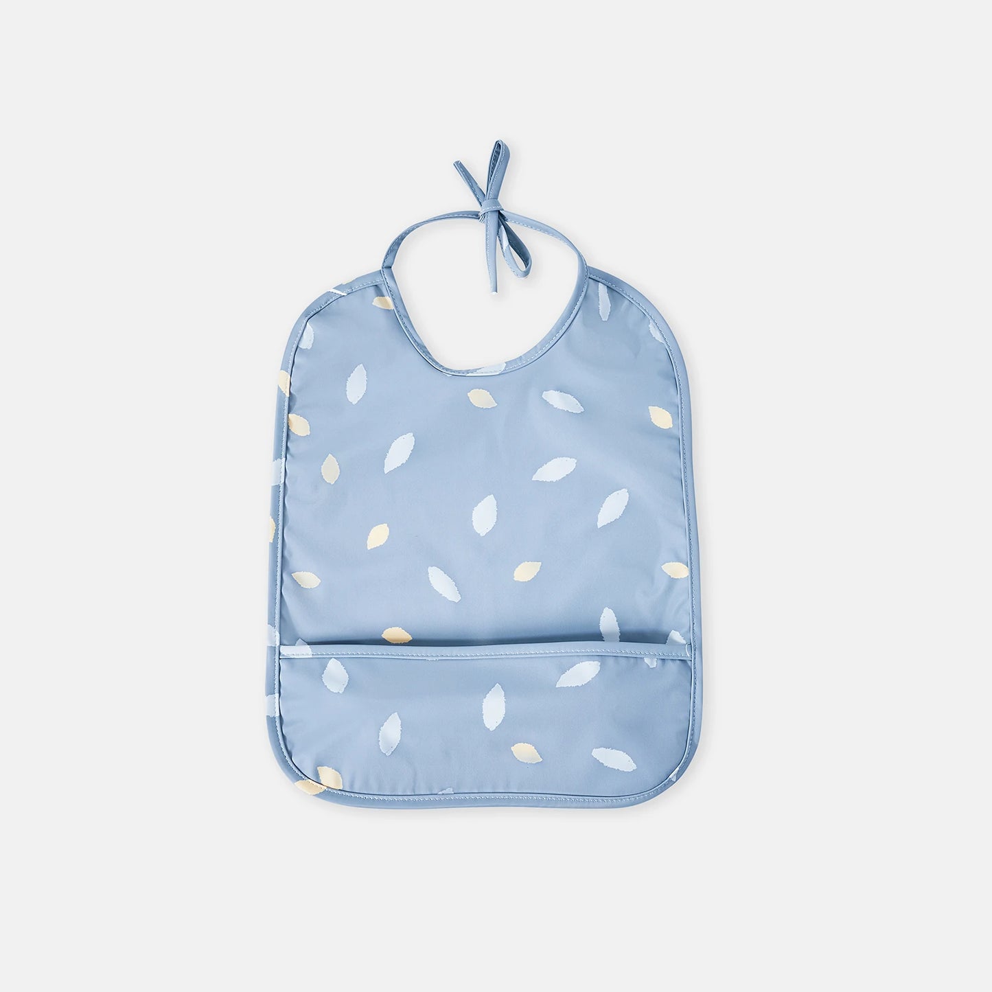 INSULAR Baby's Bibs Sleeveless Adjustable Pinny Soft Waterproof PU Cloth Kids Painting Smock Child Eating Apron Danish Style