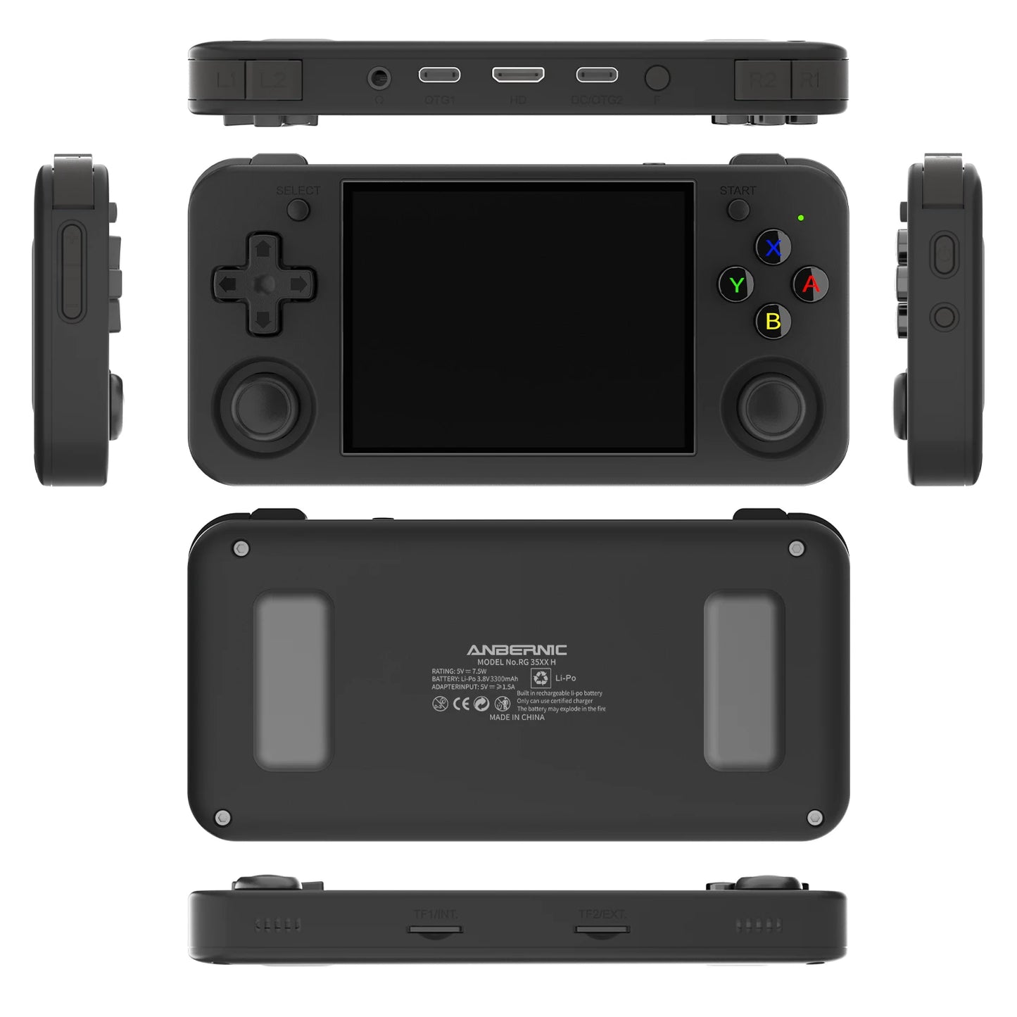 ANBERNIC RG35XX H Retro Handheld Game Video Player Console 3.5Inch IPS full viewing angle H700 quad HD Bluetooth 3300 mAh Gift
