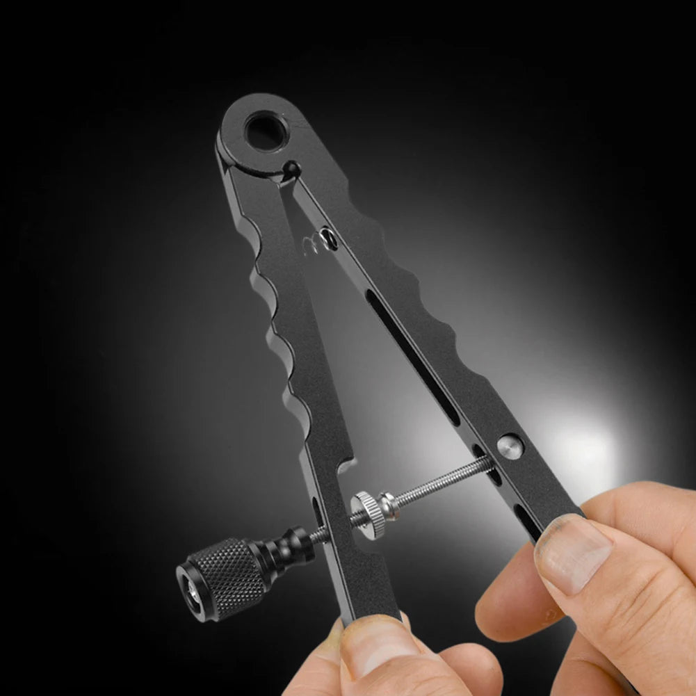 V Shaped Lens Opener Tool Kit 16-100mm Opening with 3 Types of Tips (Pointed Flat Half Flat) for Ø37mm-86mm DSLR Camera Lenses