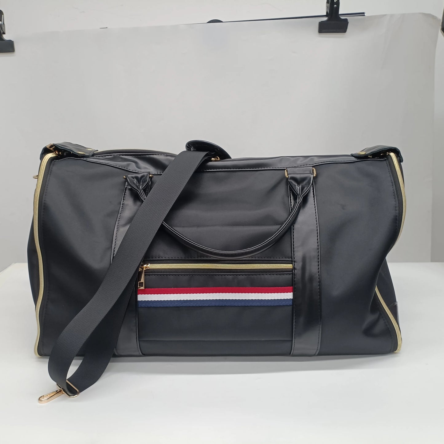 Buylor 2pcs Bags Folding Suit Bag Large Capacity Travel Luggage Bag With Shoe pouch Waterproof Women Handbag Outdoor Fitness Bag