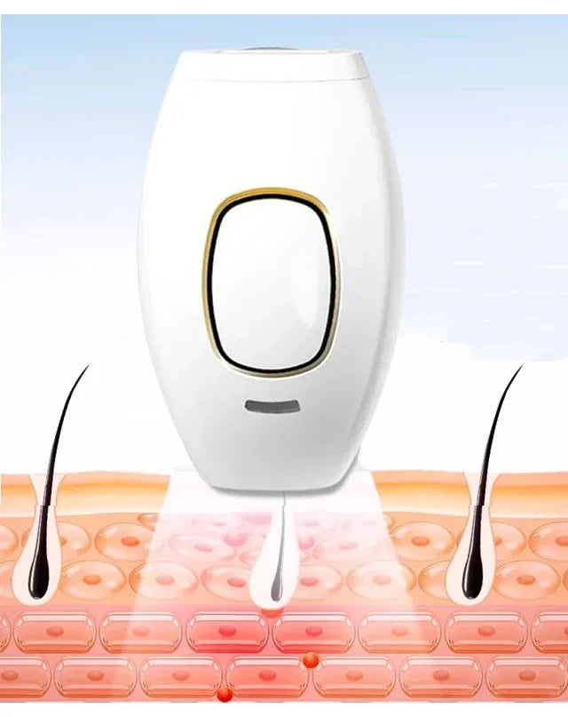 IPL Hair Removal Device 999999 Flashes Permanent Epilator Body Treament Home Use for Women Men Facial Shaver Cutting Machine